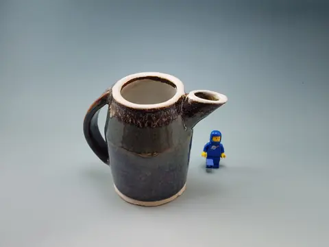 Blue glazed pitcher (7 of 7)