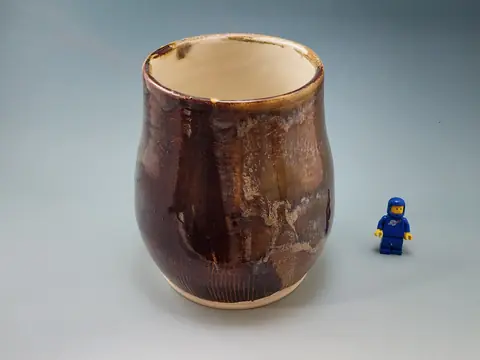 Brown glazed vase (4 of 9)