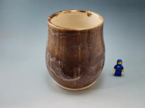 Brown glazed vase (5 of 9)