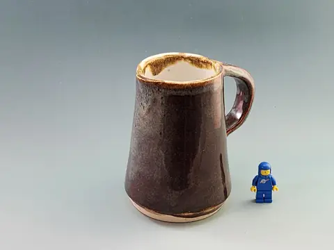Brown gold rim mug (2 of 2)