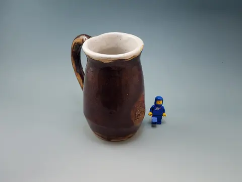 Brown pitcher (1 of 2)