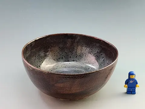 Dark glazed bowl (1 of 3)