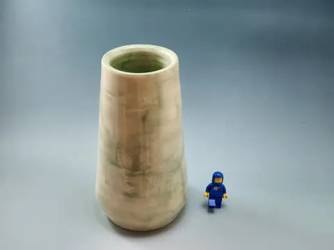 Green tall vase (1 of 2)