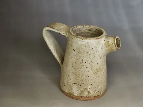 Speckled tall pitcher